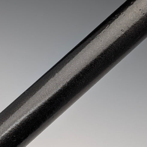 19世紀後半 英国アンティーク ブラックシャフト ホースメジャー付きステッキ アントラーハンドル 93cm